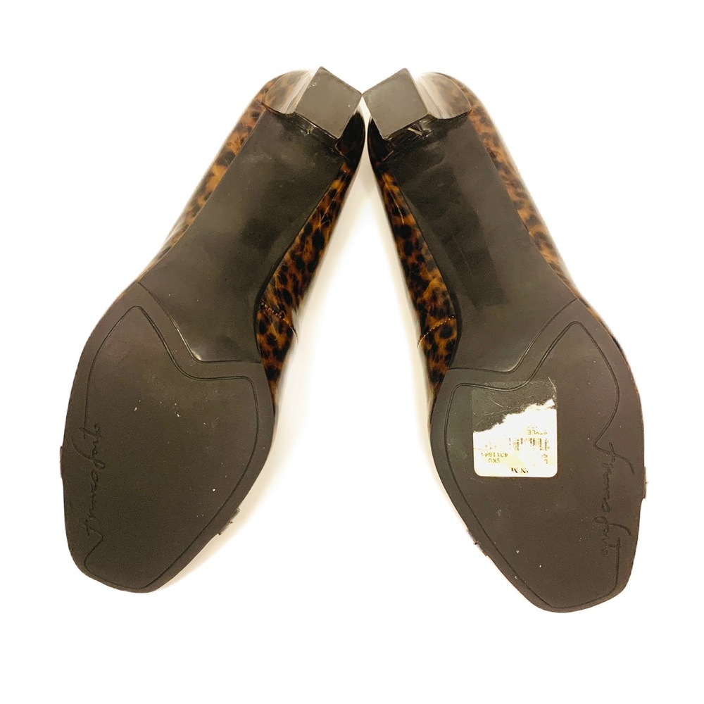 FRANCO SARTO Brown Glam Heels Size 9 - Picture 6 of 6